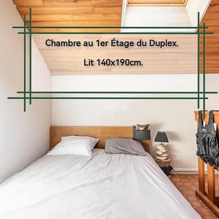 300 M Plages Et Plein Centre Mairiet3 Duplex Apartmán *